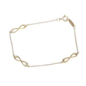 TIFFANY 18k Gold Charm Bracelet